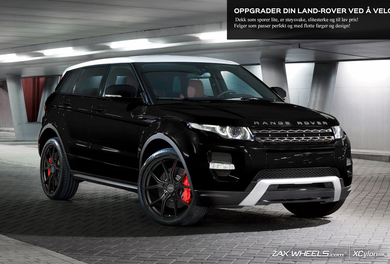 Rims and tires for Land Rover Range Rover Evoque :: 11-UP | Megahjul