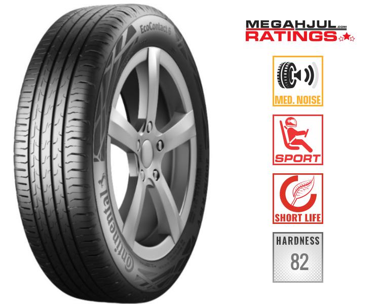 155 80R13 SUMMER TIRE CONTINENTAL ECOCONTACT 6 155 80R13 79T OFFER