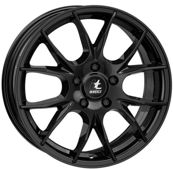 IT WHEELS KIRA BLACK 17x7 5-108 ET50 CB63.4